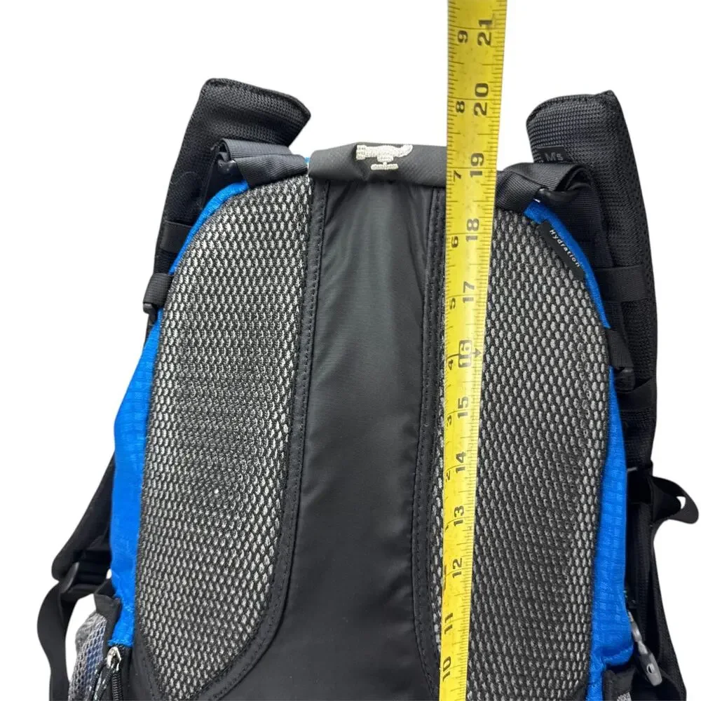 Kelty Blanca 2000 Backpack Blue Black Hiking Techwear Gorpcore Daypack Cover